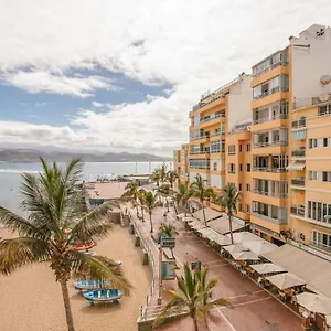 Apartment En Primera Linea Playa De Canteras Vista Al Mar, Las Palmas de Gran Canaria